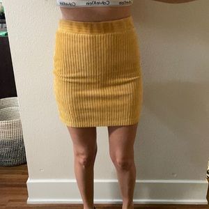 Corduroy Skirt